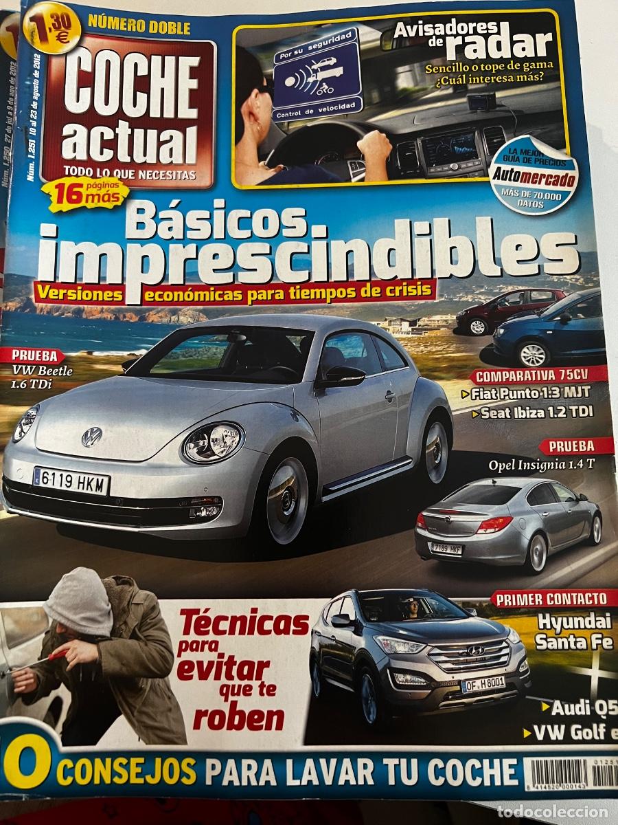 Cars: COCHE ACTUAL. N&deg; 1251. AGOSTO 2012. B&Aacute;SICOS IMPRESCINDIBLES. T&Eacute;CNICAS PARA EVITAR QUE ROBEN.