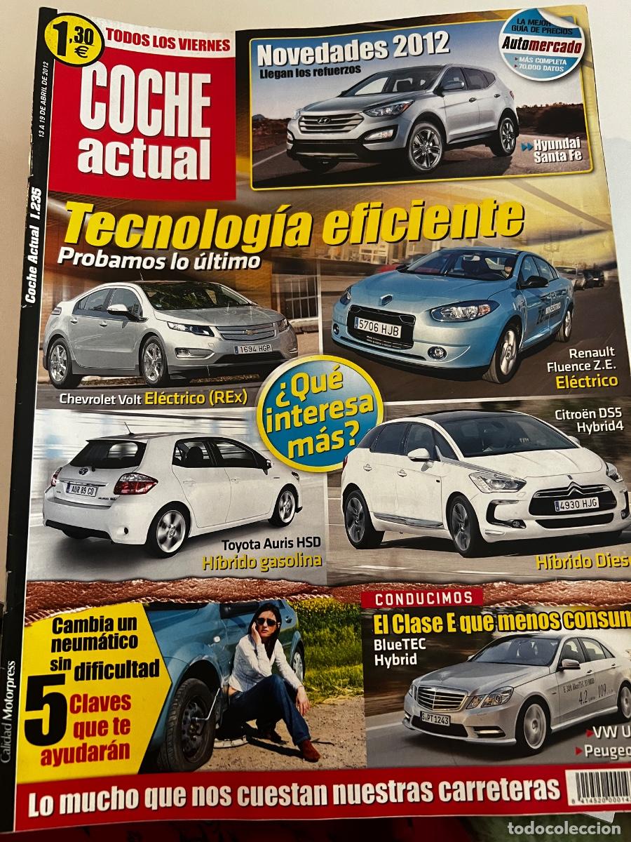 Cars: COCHE ACTUAL. N&deg; 1235. ABRIL 2012. TECNOLOG&Iacute;A EFICIENTE. CHEVROLETVOLT EL&Eacute;CTRICO.
