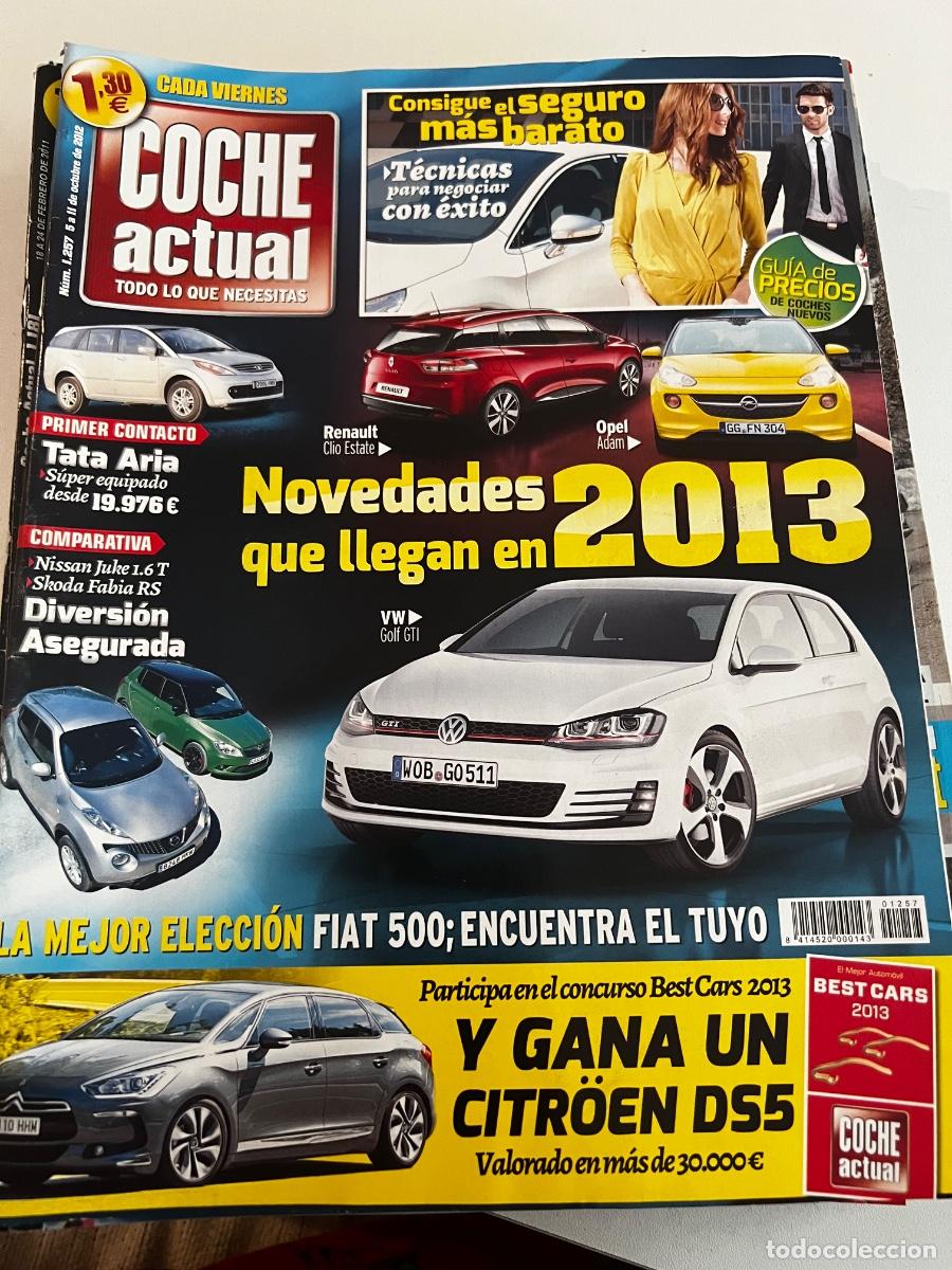 Coches: COCHE ACTUAL. N&deg;1257. 2012. NOVEDADES QUE LLEGAN EN 2013. TATA ARIA. NISSAN JUKE 1.6.T. &Scaron;KODA FABIA.