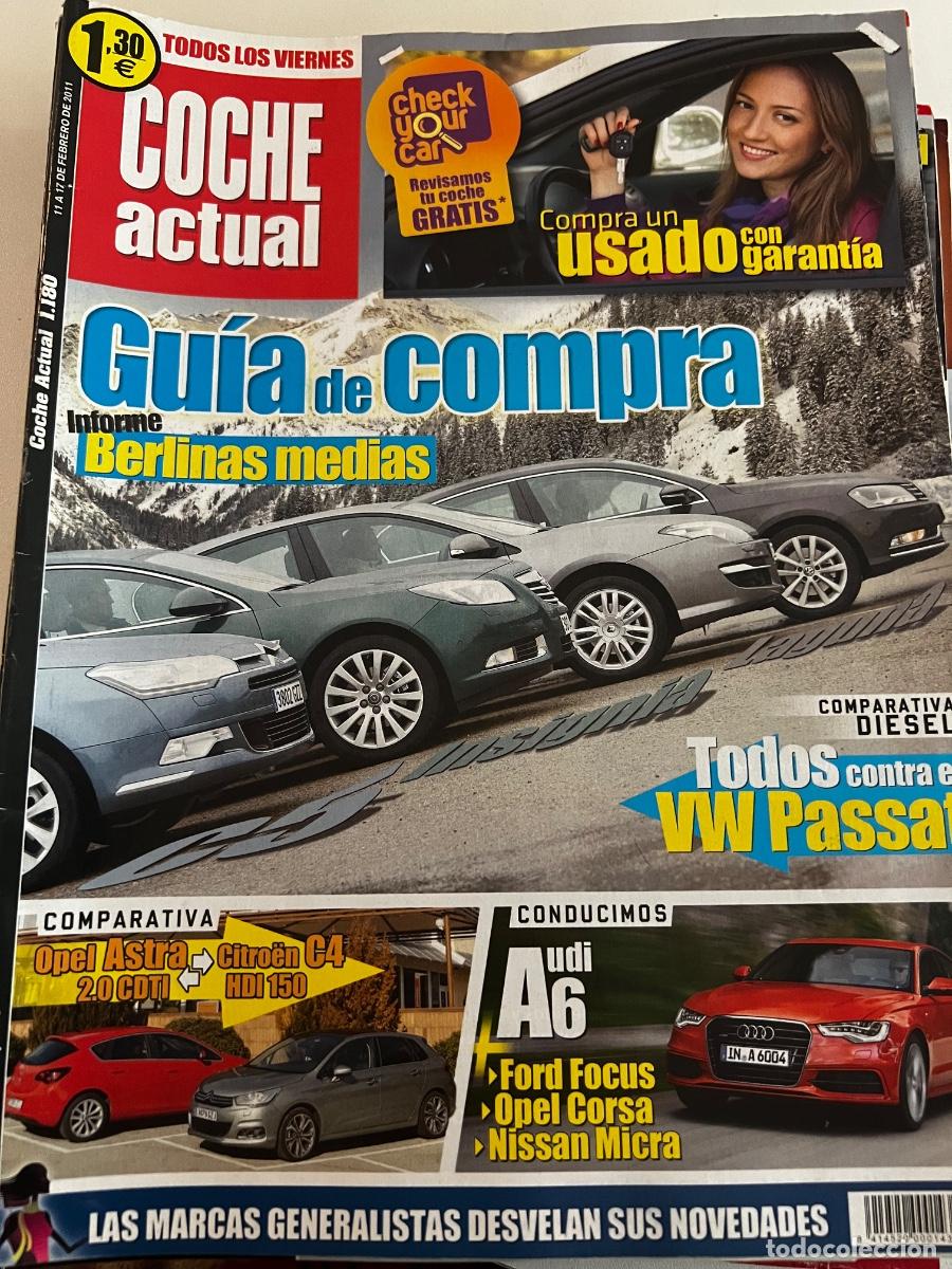 Coches: COCHE ACTUAL. N&deg;1180. 2011. GU&Iacute;A DE COMPRA BERLINAS MEDIAS. COMPARATIVA DI&Eacute;SEL. VW PASSAT.