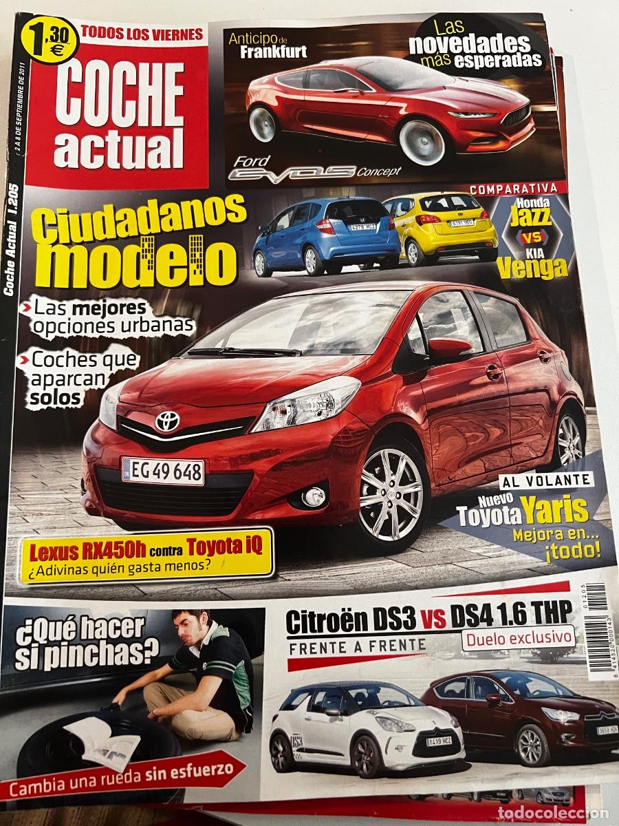 Coches: COCHE ACTUAL. N&deg;1205. 2011. ANTICIPO DE FRANKFURT. FORD EVOS CONCEPT. HONDA JAZZ VS KIA VENGA.
