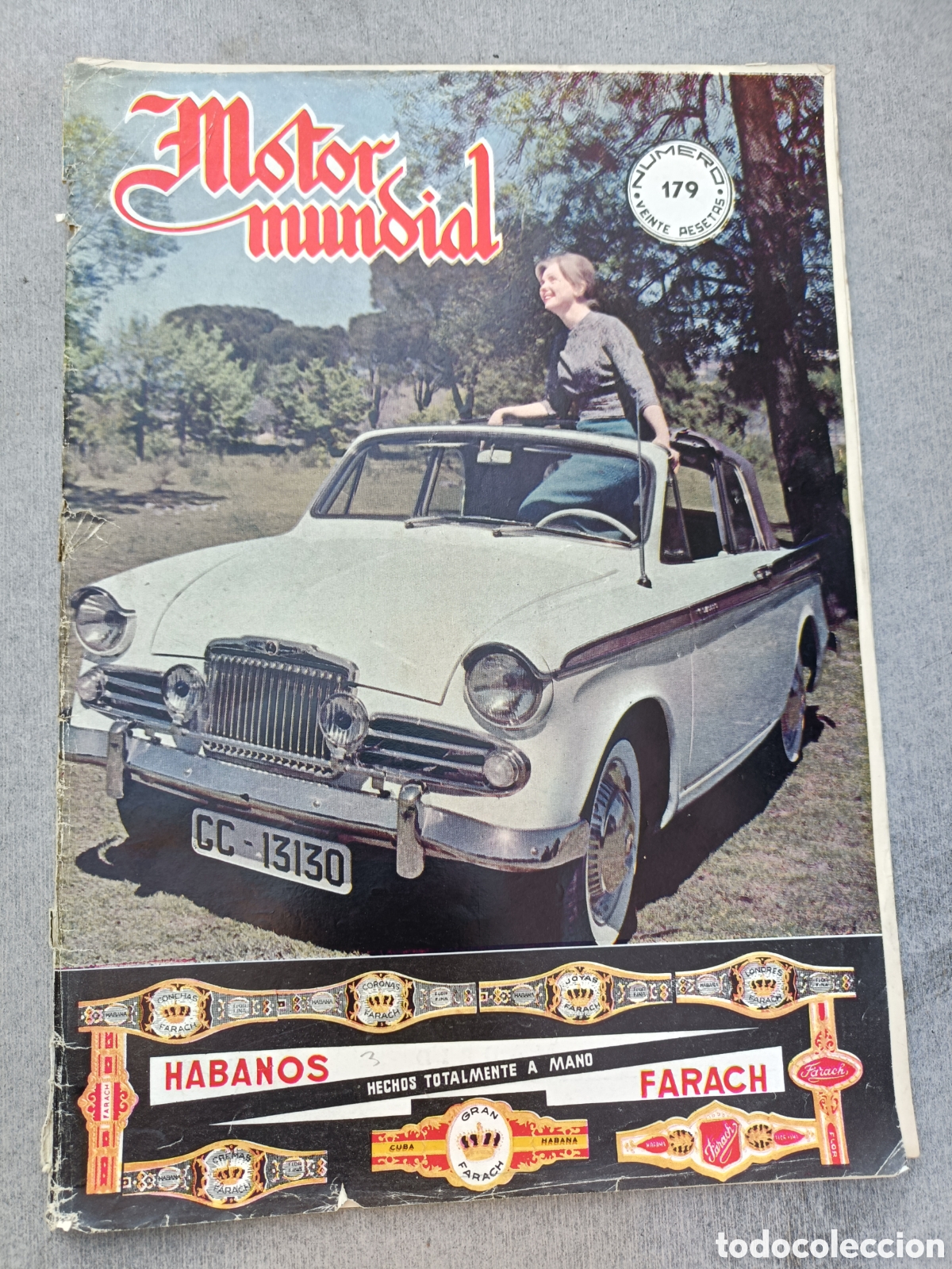 Voitures: Motor Mundial 179 Julio 1959
