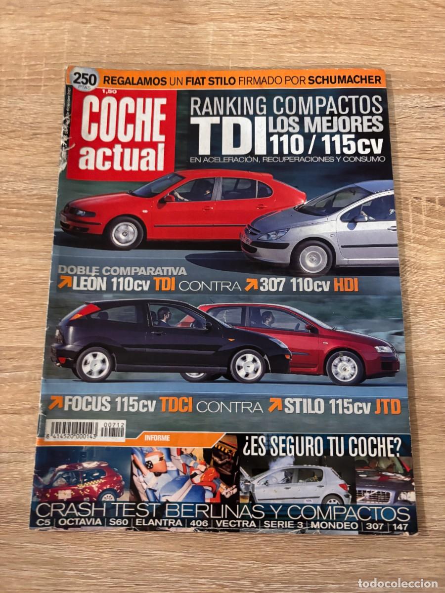 Autos: COCHE ACTUAL. N&ordm; 712. A&Ntilde;O 2001. PRUEBA: DAEWOO LEGANZA 2.0 CDX. RALLYE DE MADRID. TOYOTA YARIS. LEER
