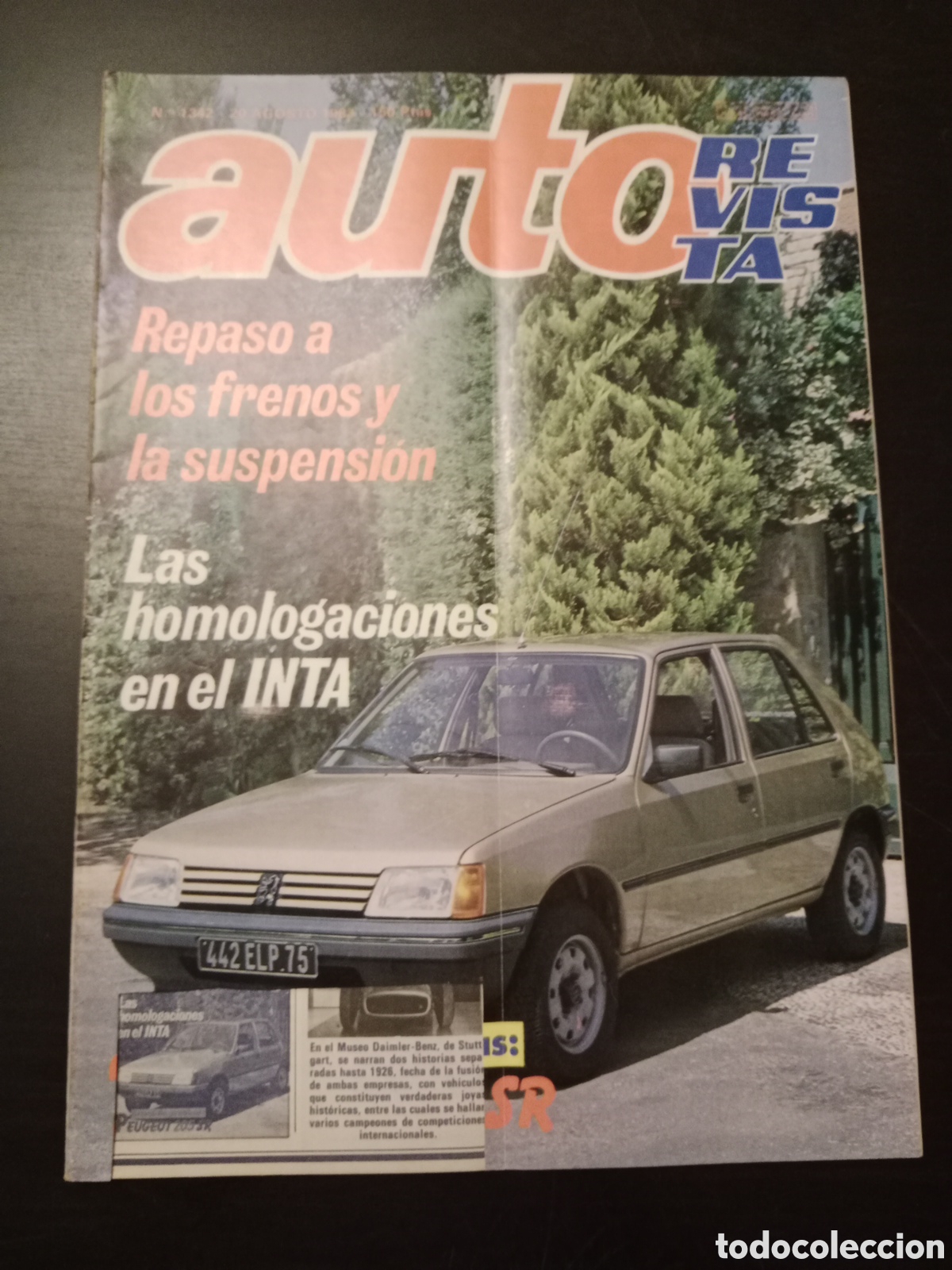 Cars: Revista autorevista n. 1342 de 1983 autom&oacute;vil Peugeot 205