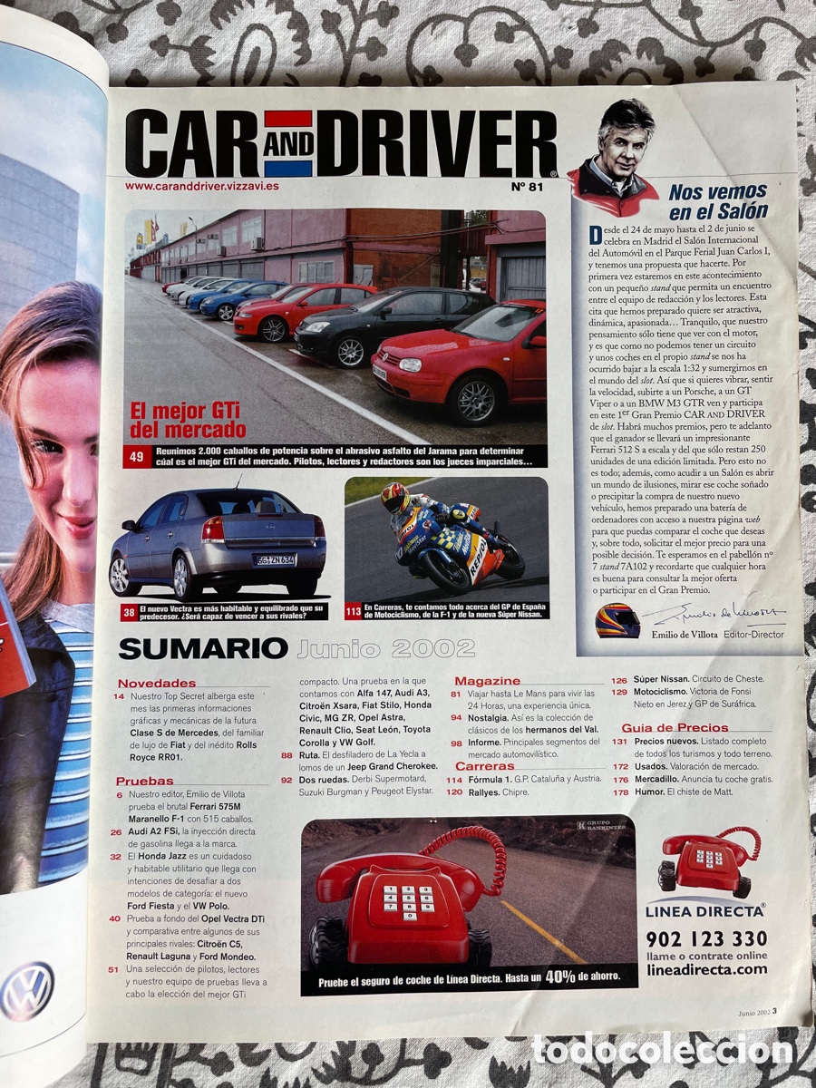 Coches: Revista CARandDRIVER / JUNIO 2002 - N 81 - Foto 3