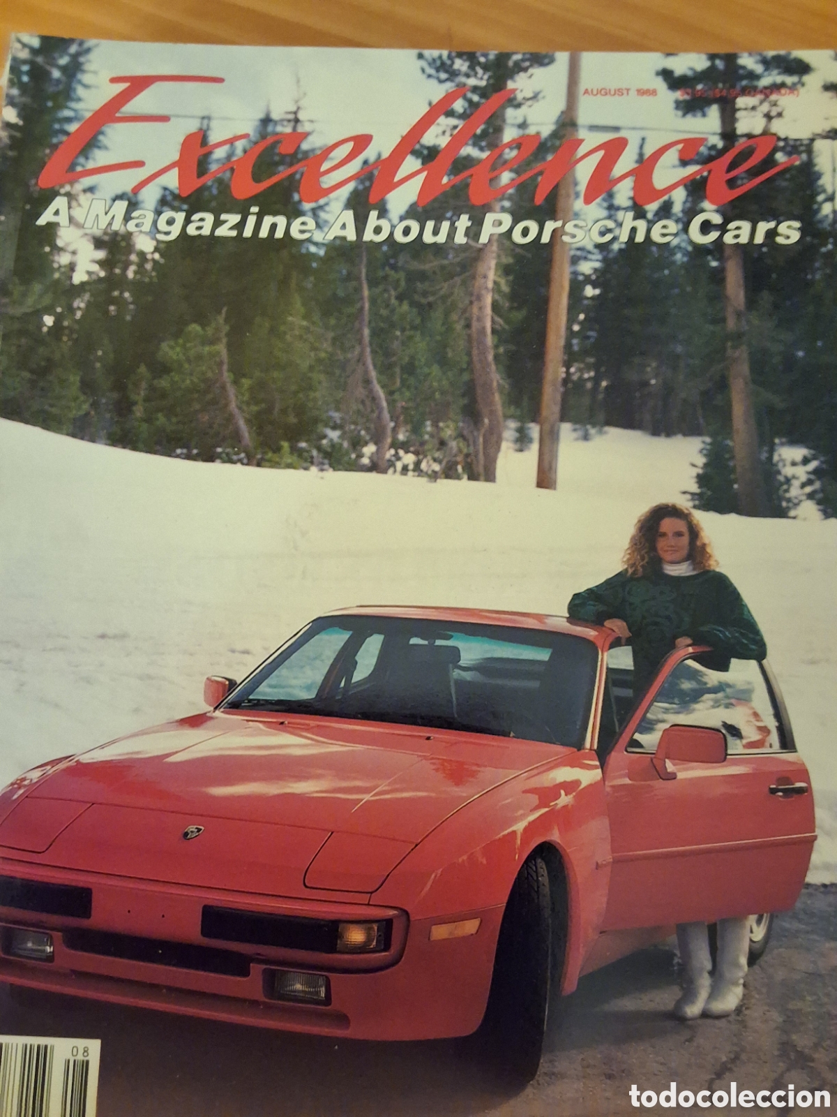 Voitures: Excellence revista americana especializada en coches porsche 1988 agosto