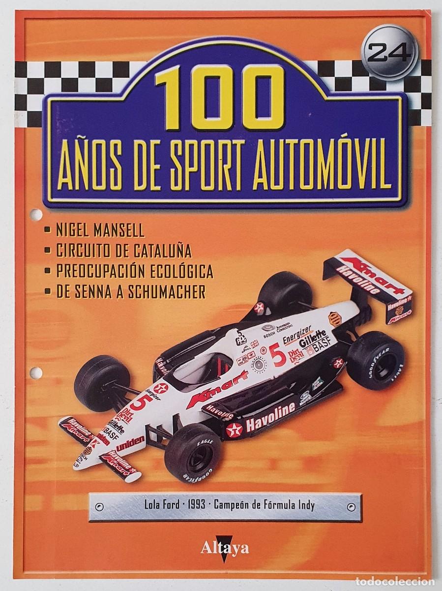 Carros: Fasciculo 100 a&ntilde;os de sport automovil N&ordm; 24 - Altaya - Lola Ford