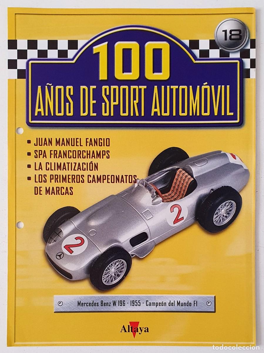 Carros: Fasciculo 100 a&ntilde;os de sport automovil N&ordm; 18 - Altaya - Mercedes Benz W 196