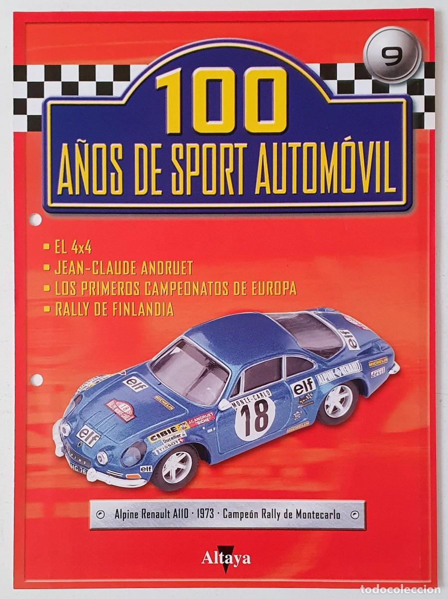 Coches: Fasciculo 100 a&ntilde;os de sport automovil N&ordm; 9 - Altaya - Alpine Renault A110