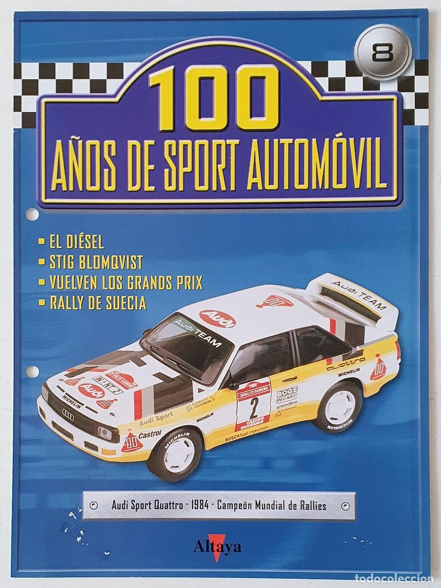 Coches: Fasciculo 100 a&ntilde;os de sport automovil N&ordm; 8 - Altaya - Audi Sport Quattro