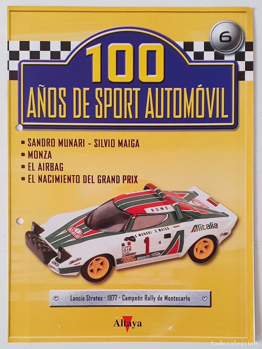 Coches: Fasciculo 100 a&ntilde;os de sport automovil N&ordm; 6 - Altaya - Lancia Stratos