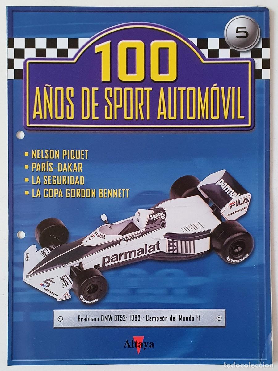 Coches: Fasciculo 100 a&ntilde;os de sport automovil N&ordm; 5 - Altaya - Brabham BMW BT52