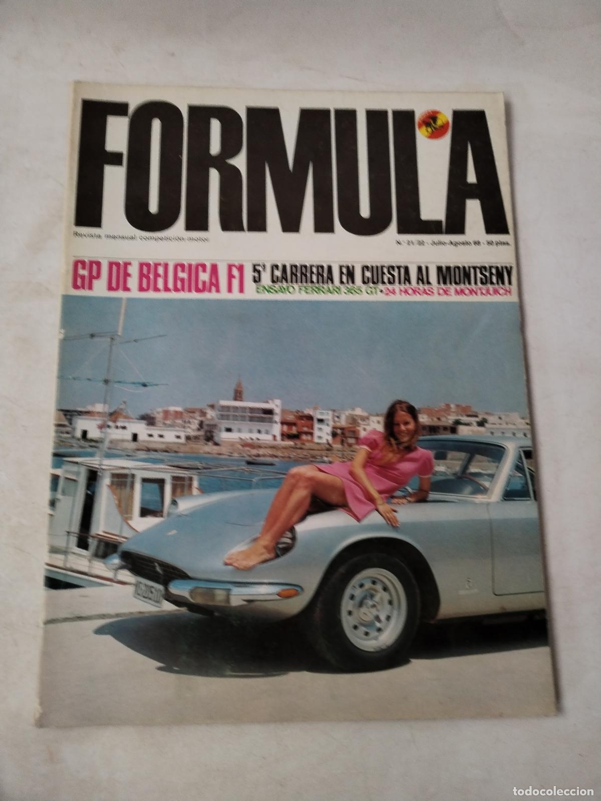 Coches: revista formula n&ordm;24, ensayo ferrari 365gt, 5&ordf;carrera en cuesta al montseny - c147