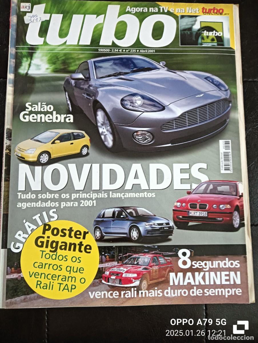 Coches: 2001 REVISTA TURBO - SALON GENEBRA - PRINCIPAIS NOVIDADES 2001 - MAKINEN VENCE RALI