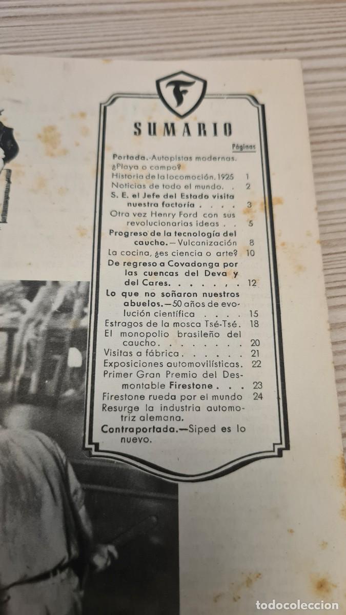 Coches: Revista FIRESTONE - HISPANIA - 1950 - n&ordm; 59 - Foto 2