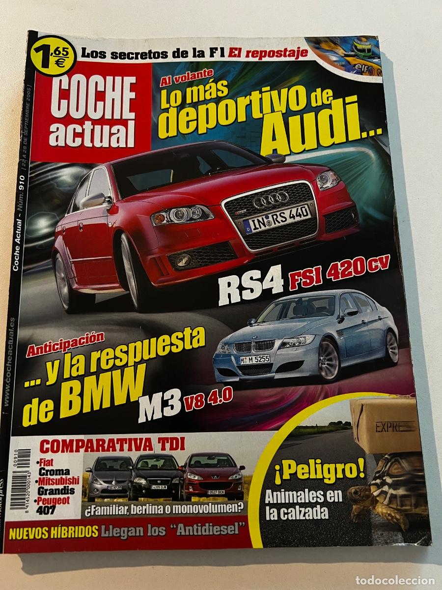 Voitures: COCHE ACTUAL. N&deg; 910. SEPTIEMBRE 2005. LOS SECRETOS DE LA F1. RS4 FSI 420 CV. FIAT CROMA.