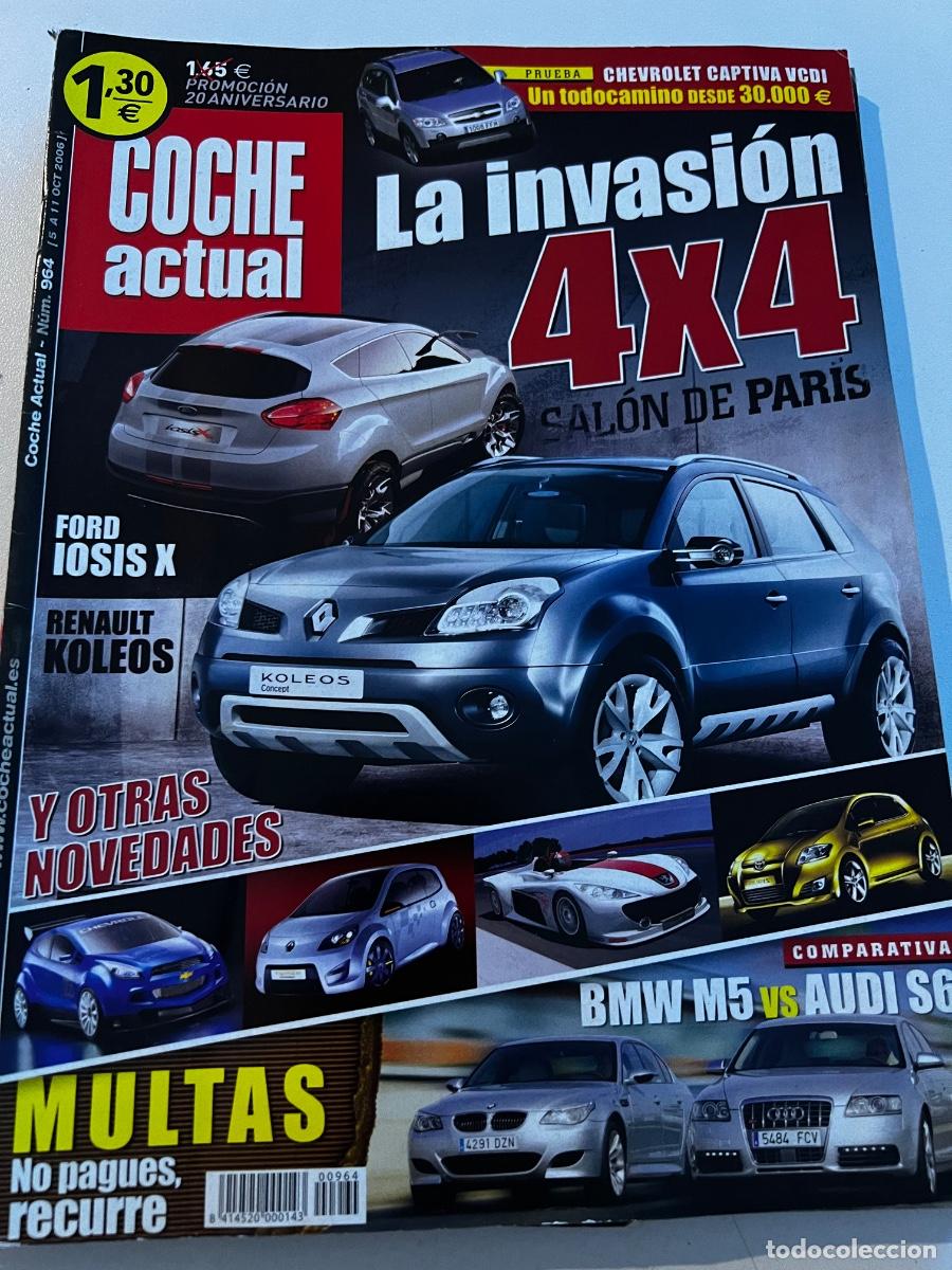 Carros: COCHE ACTUAL. N&deg; 964. OCTUBRE 2006. LA INVASI&Oacute;N 4X4. SAL&Oacute;N DE PARIS. FORD IOSIS X.