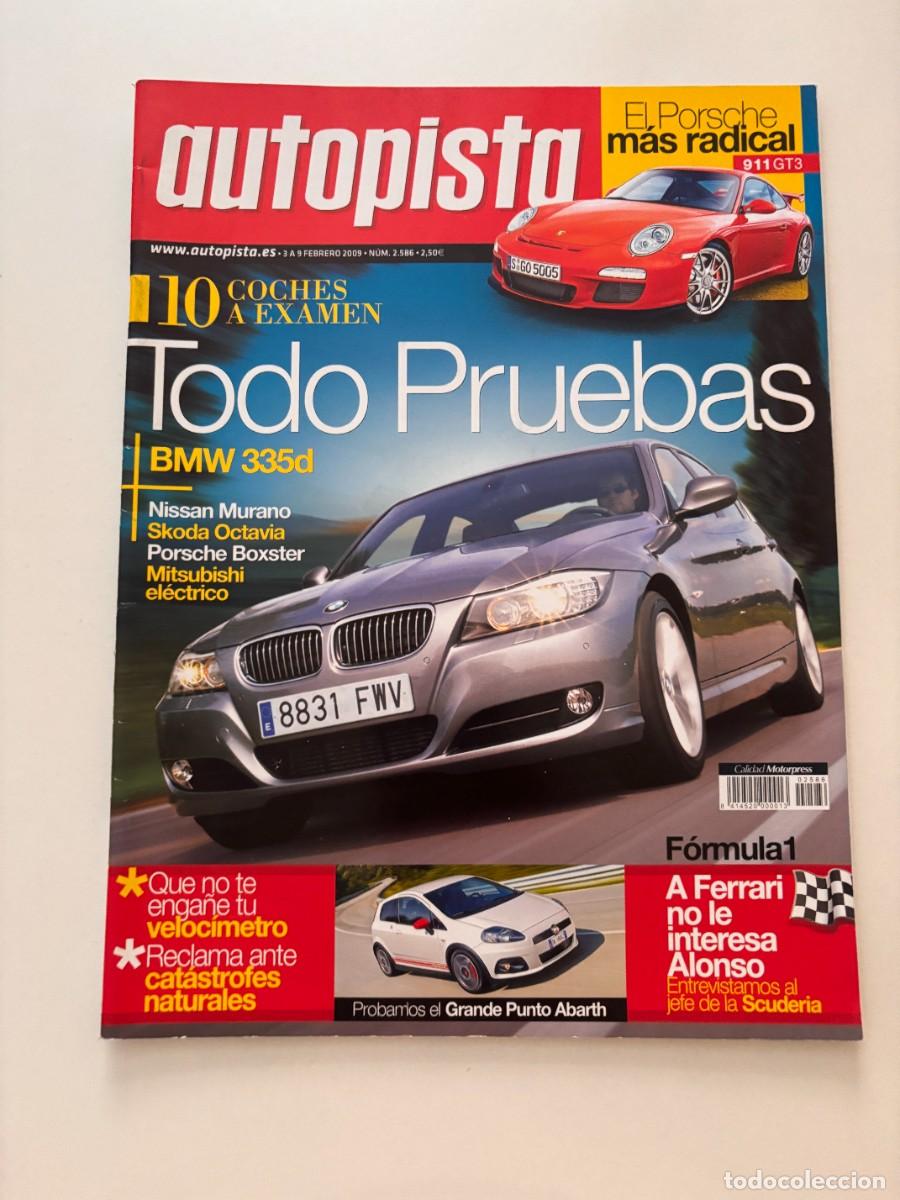 Autos: AUTOPISTA. N&ordm; 2586. FEBRERO 2009.PRUEBA: BMW 335 D. WRC. RALLYE DE IRLANDA. NISSAN MURANO 3.5 V.LEER