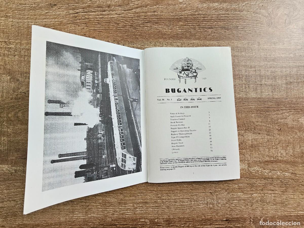 Coches: BUGANTICS - REVISTA DE LOS PROPIETARIOS DE UN BUGATTI - PRIMAVERA 1995 - Foto 4