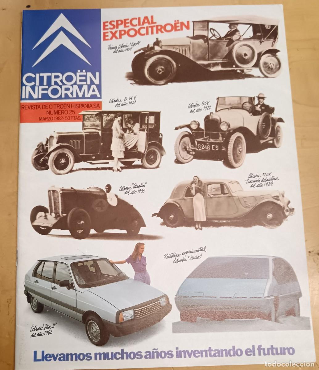 Autos: REVISTA ESPECIAL EXPOCITRO&Euml;N N&ordm; 25 MARZO 1982 28X20,5 CM.