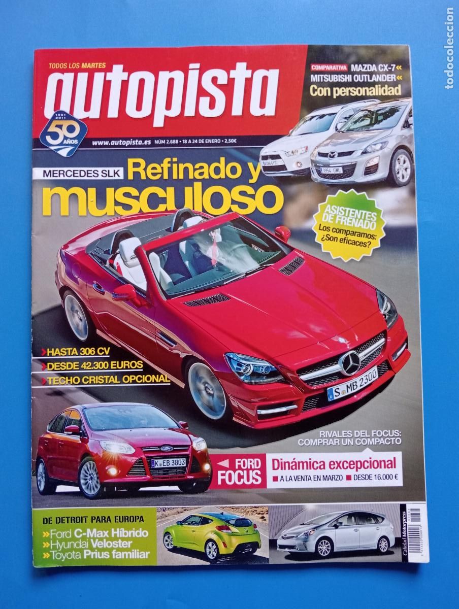 Cars: AUTOPISTA. N&ordm; 2688. ENERO 2011. REFINADO Y MUSCULOSO. MAZDA CX-7. FORD C-MAX HIBRIDO. LEER.