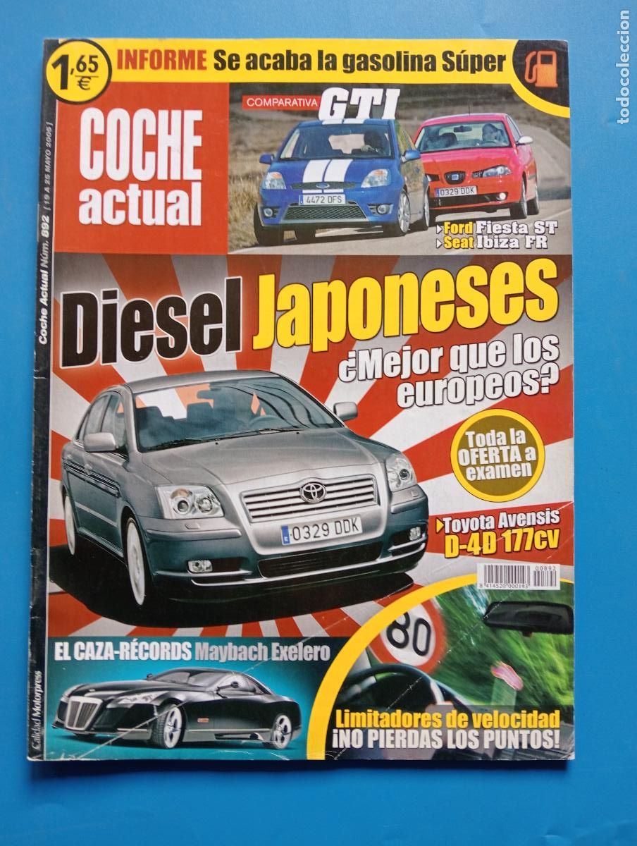 Voitures: COCHE ACTUAL. N&ordm; 892. MAYO 2005. DIESEL JAPONESES. &iquest; MEJOR QUE LOS EUROPEOS?. LEER.