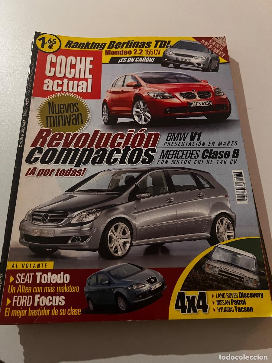 Autos: COCHE ACTUAL. N&deg; 857. SEPTIEMBRE 2004. REVOLUCI&Oacute;N COMPACTOS. BMW V1. MERCEDES CLASE B.
