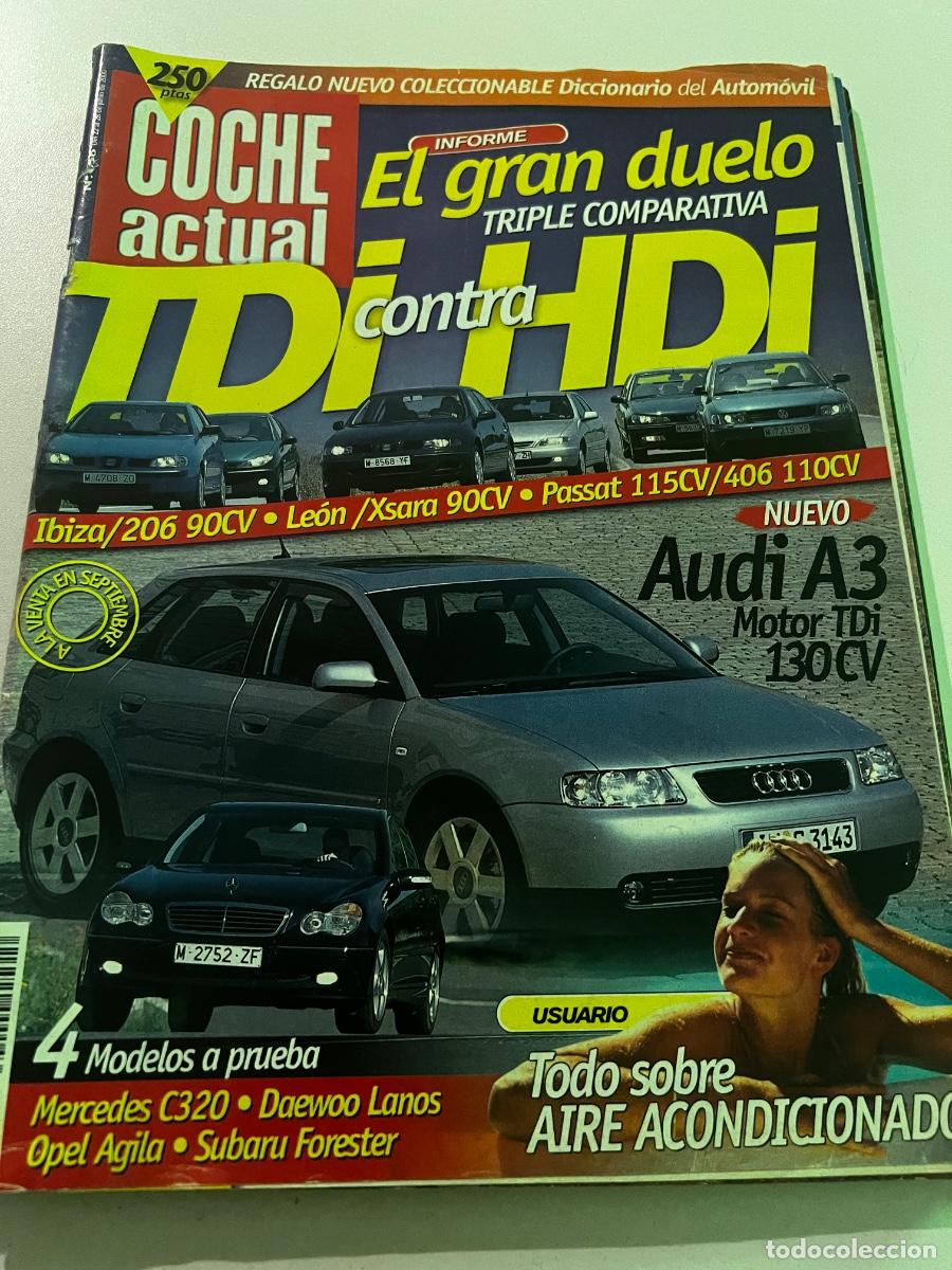 Autos: COCHE ACTUAL. N&deg; 636. JUNIO 2000. TDI CONTRA HDI. PASSAT 115 CV. AUDI A3 MOTOR TDI 130 CV.