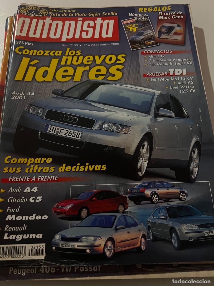 Autos: AUTOPISTA. N&deg; 2153. OCTUBRE 2000. ALFA 147. ASTON MART&Iacute;N VANQUISH. CL&Iacute;O RENAULT SPORT V6.