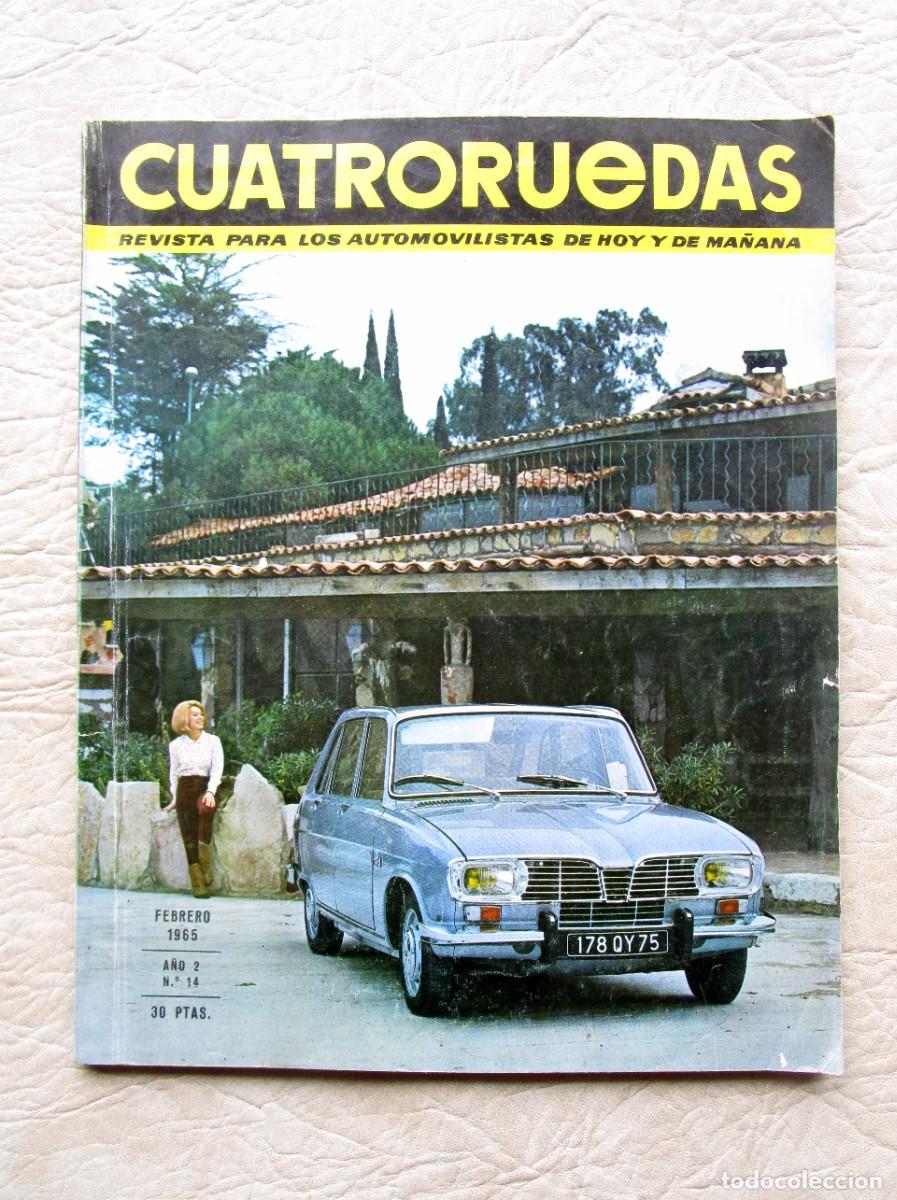 Autos: REVISTA DE COCHES CUATRO RUEDAS ABRIL A&Ntilde;O 1965 NUMERO 14