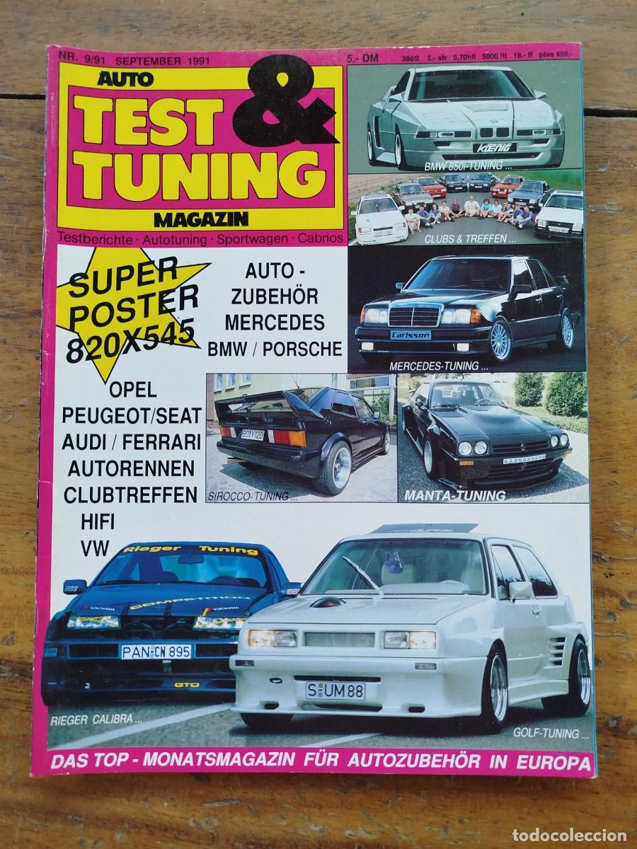 Cars: Lote 2 revistas coches test&tuning