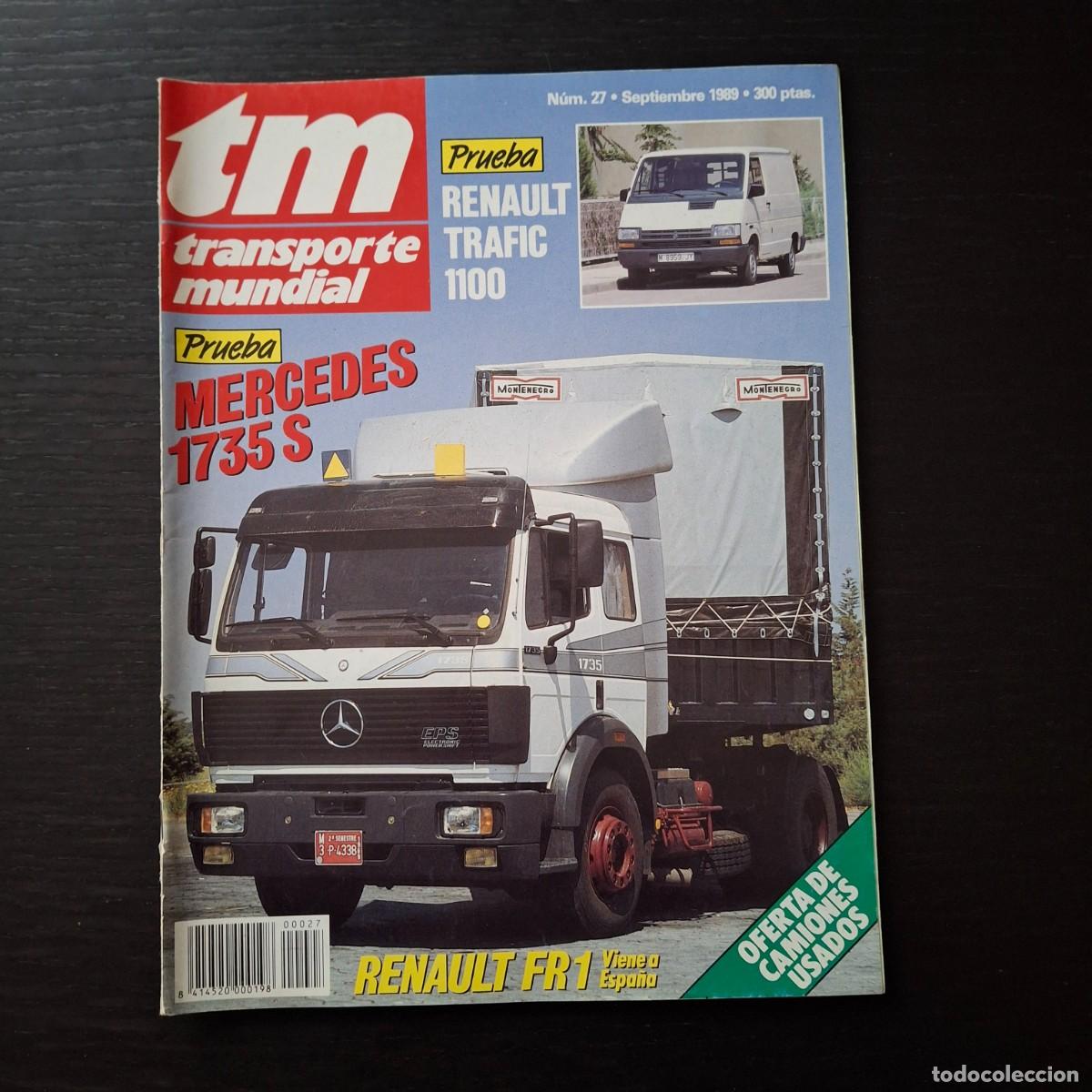 Auto: TM TRANSPORTE MUNDIAL N&ordm; 27 - MERCEDES 1735 S RENAULT TRAFIC MAN IVECO TURBODAILY 4x4 RENAULT FR1