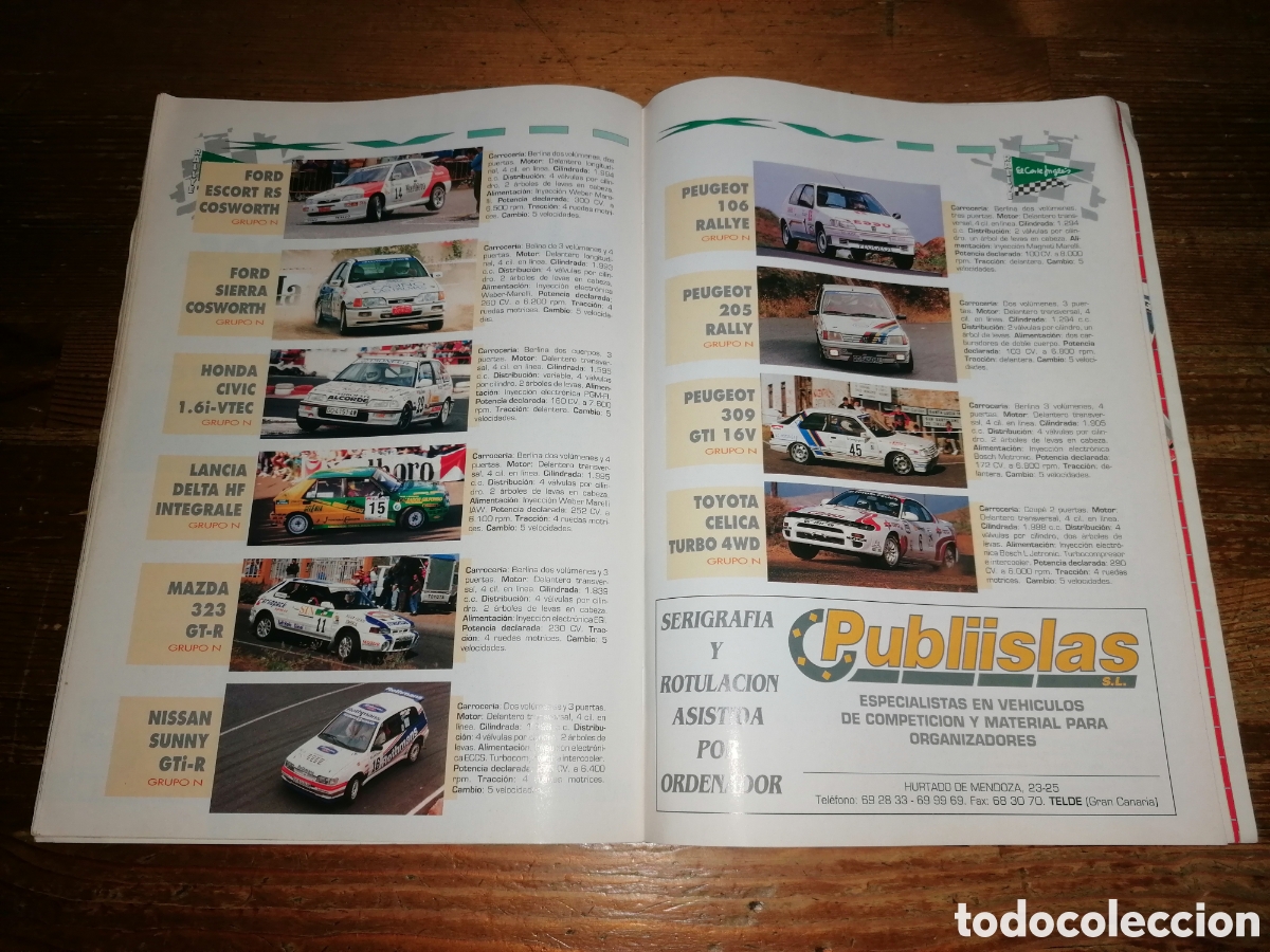 Coches: Programa XVIII RALLYE EL CORTE INGL&Eacute;S - 1994 - Foto 5