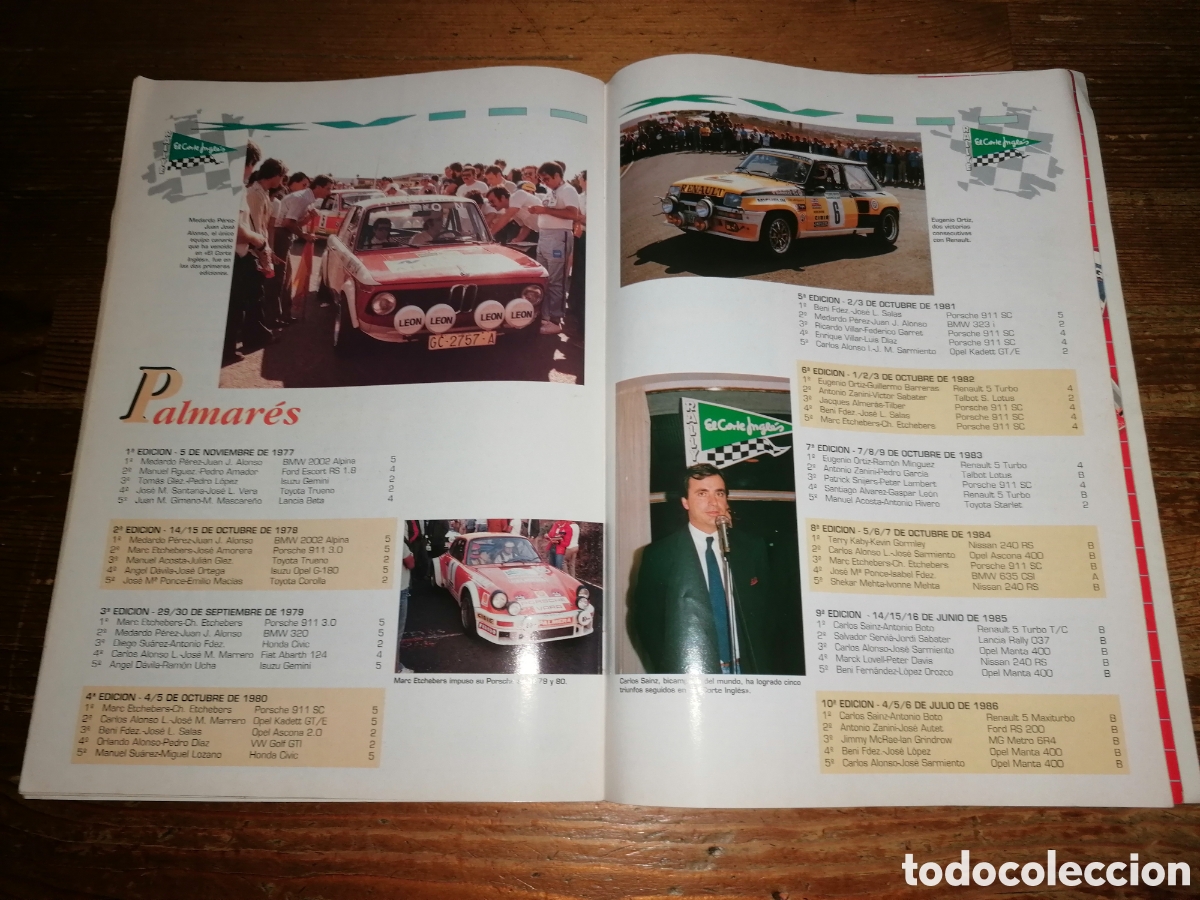 Coches: Programa XVIII RALLYE EL CORTE INGL&Eacute;S - 1994 - Foto 6