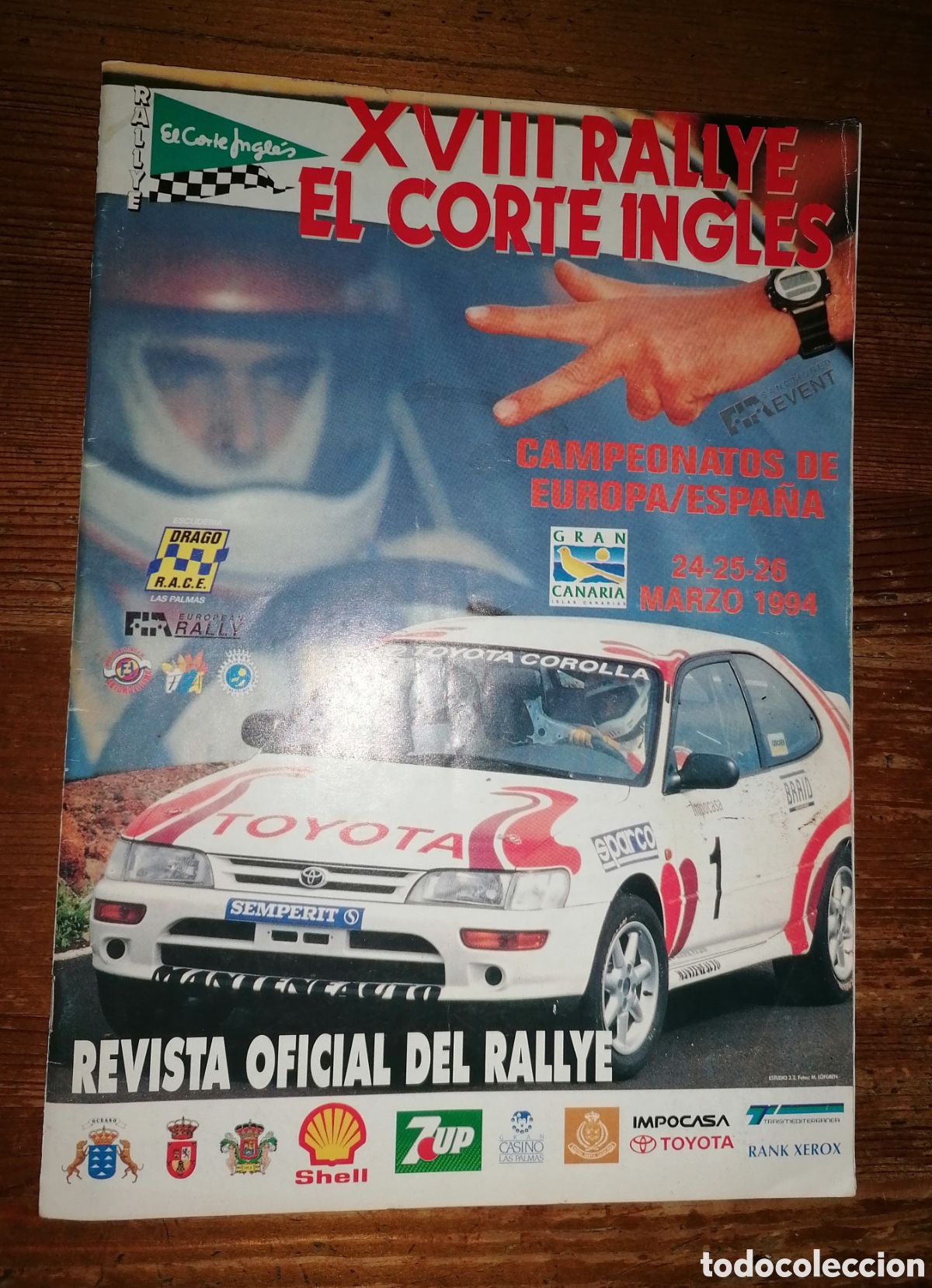 Coches: Programa XVIII RALLYE EL CORTE INGL&Eacute;S - 1994 - Foto 1