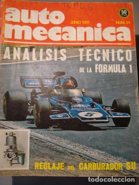 Voitures: REVISTA AUTOMECANICA 34 Jarama - GP Espa&ntilde;a - F1 - Carburador SU