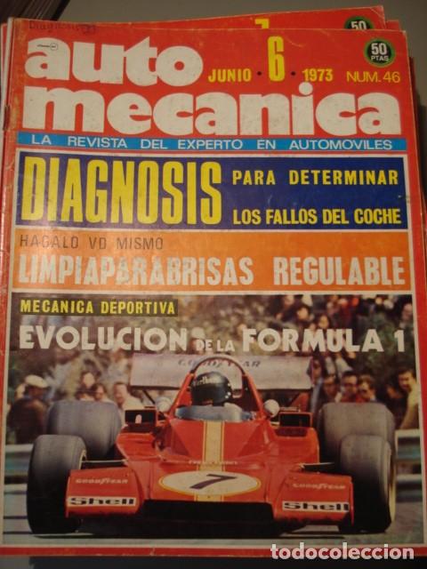Coches: REVISTA AUTOMECANICA 46 Montjuich GP Espa&ntilde;a