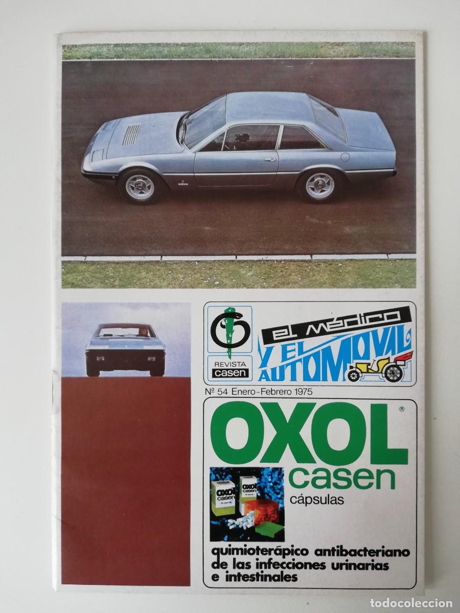 Voitures: REVISTA CASEN EL MEDICO Y EL AUTOMOVIL - N&ordm; 54 - NUEVO SEAT 132 - TOYOTA