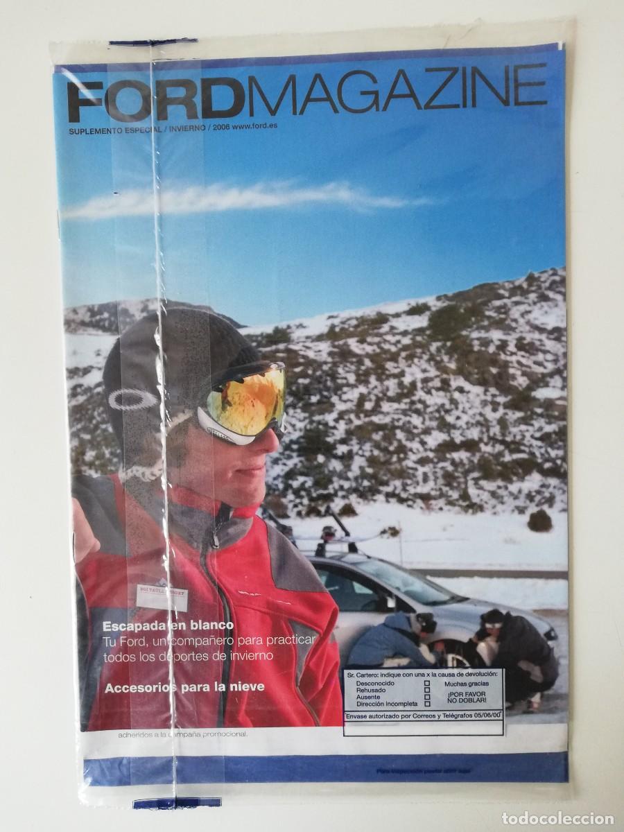 Auto: REVISTA/CATALOGO FORD MAGAZINE - SUPLEMENTO ESPECIAL INVIERNO 2006 - PRECINTADO - SIN USO