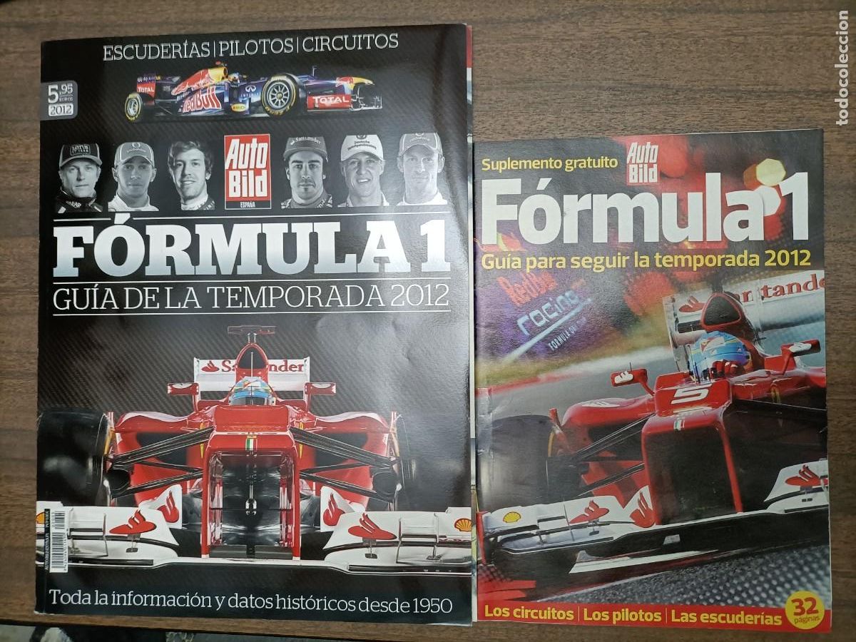 Voitures: AUTOBILD ESPA&Ntilde;A. FORMULA 1. GU&Iacute;A DE LA TEMPORADA 2012