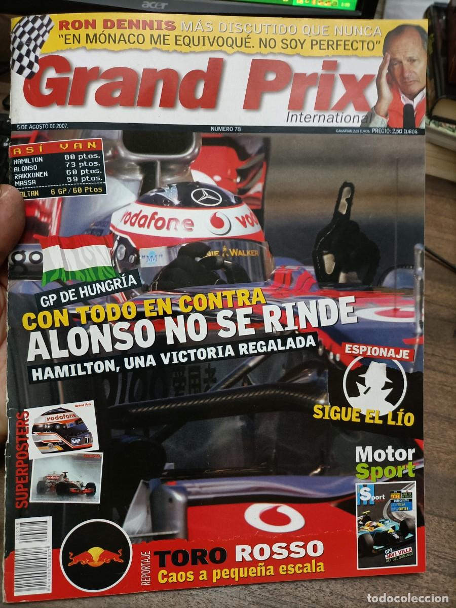 Voitures: GRAND PRIX INTERNATIONAL. 78. 2007. INCLUYE P&Oacute;STERS