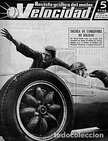Coches: VELOCIDAD N&ordm; 45 ENERO 1962