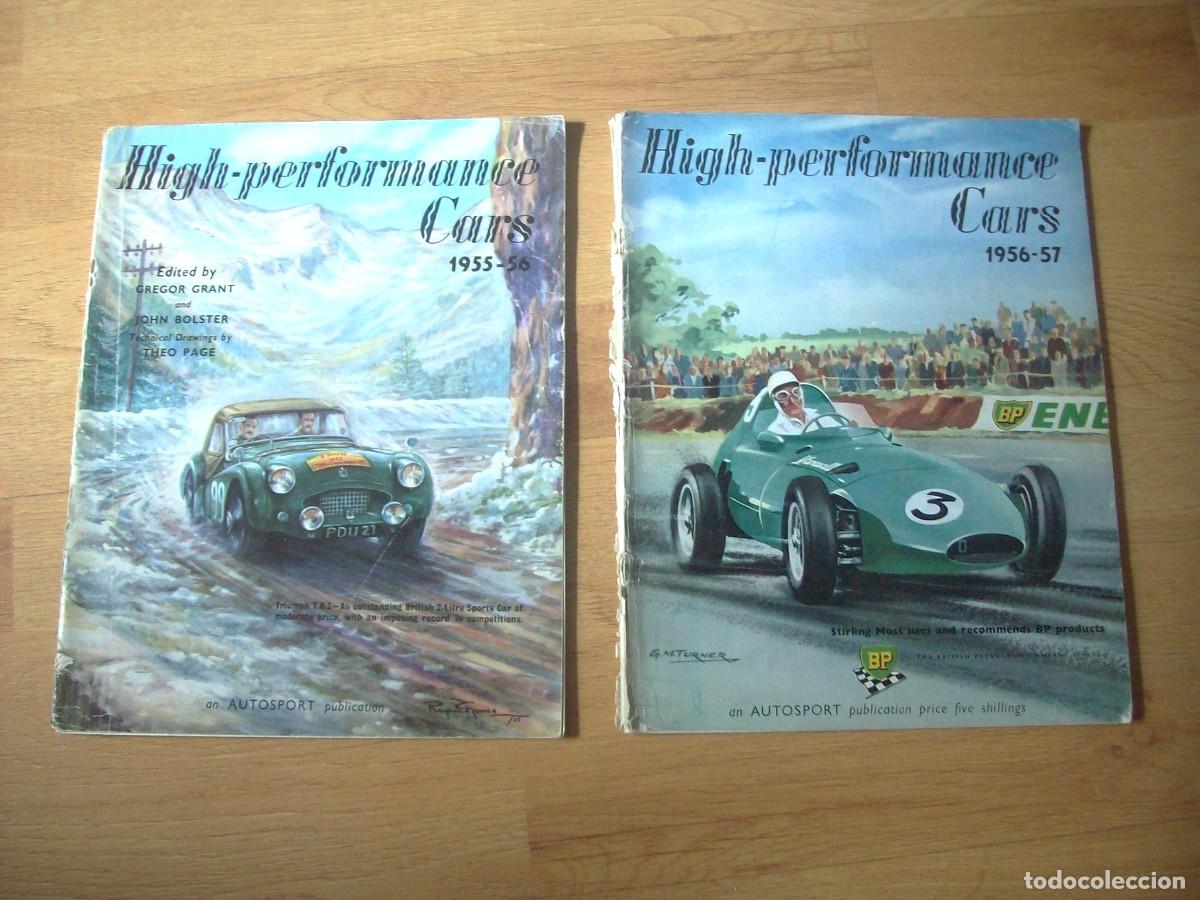 Voitures: 2 REVISTAS HIGH PERFORMANCE CARS. 1955 y 1956
