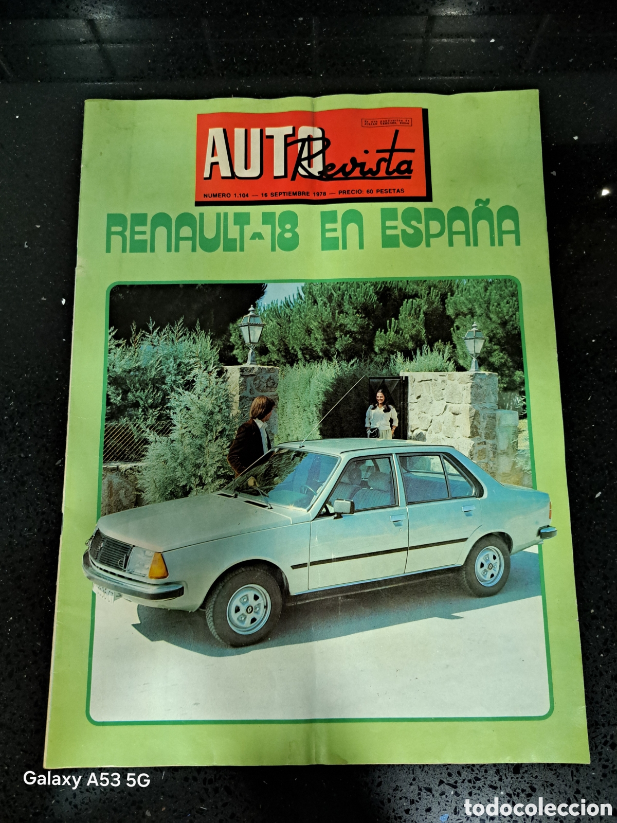 Coches: REVISTA AUTOREVISTA NUMERO 1104 A&Ntilde;O 1978