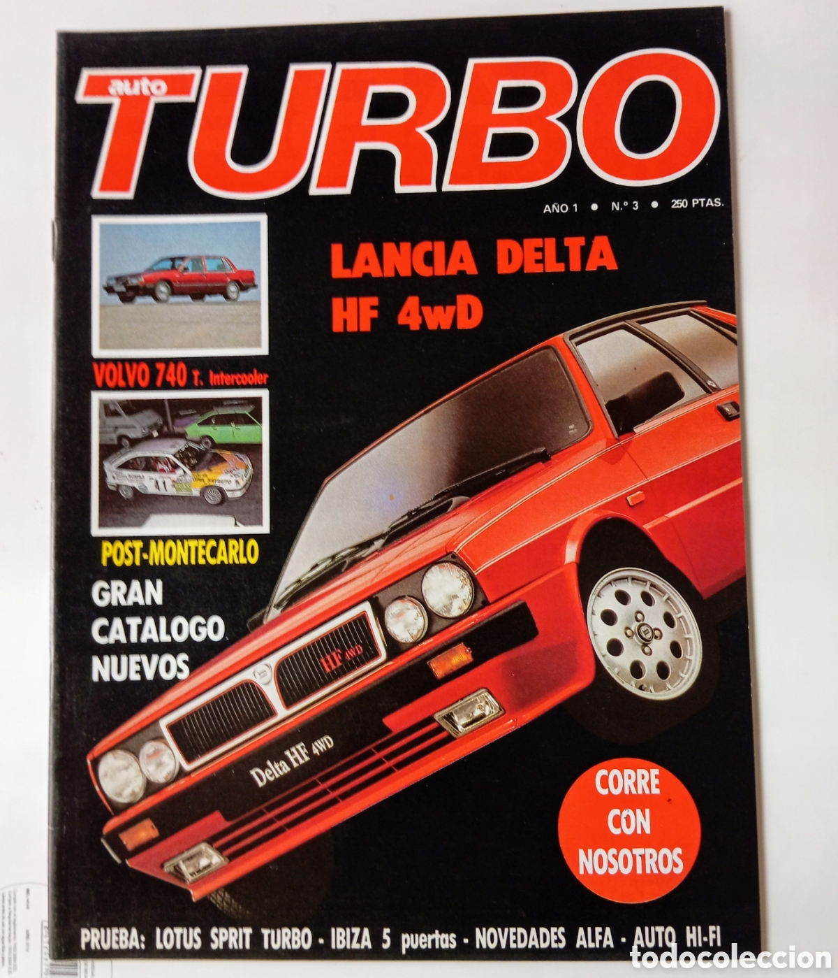 Autos: AUTO TURBO n3 - VOLVO 740T - LAVIA DELTA HF 4wd