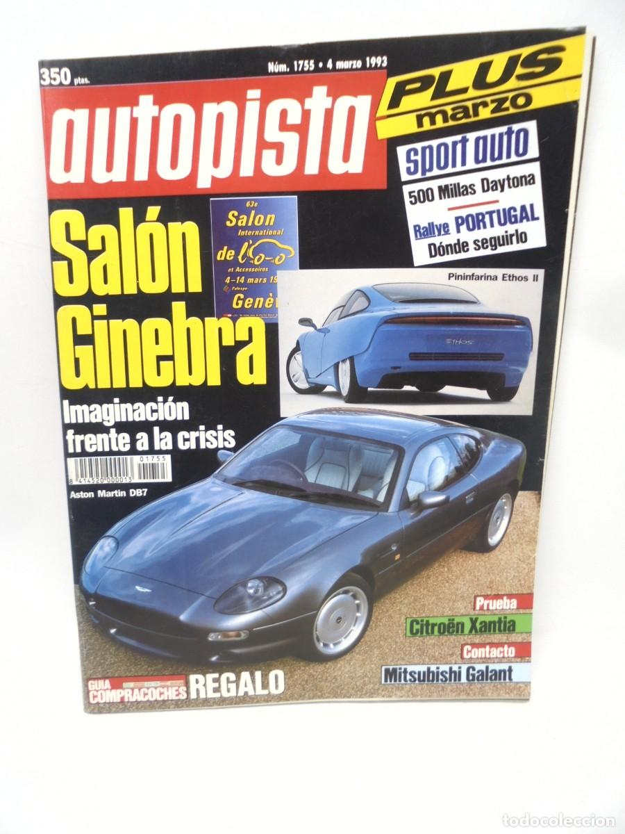 Cars: AUTOPISTA. N&ordm; 1755. A&Ntilde;O 1993. SALON GINEBRA. IMAGINACION FRENTE A LA CRISIS. LEER