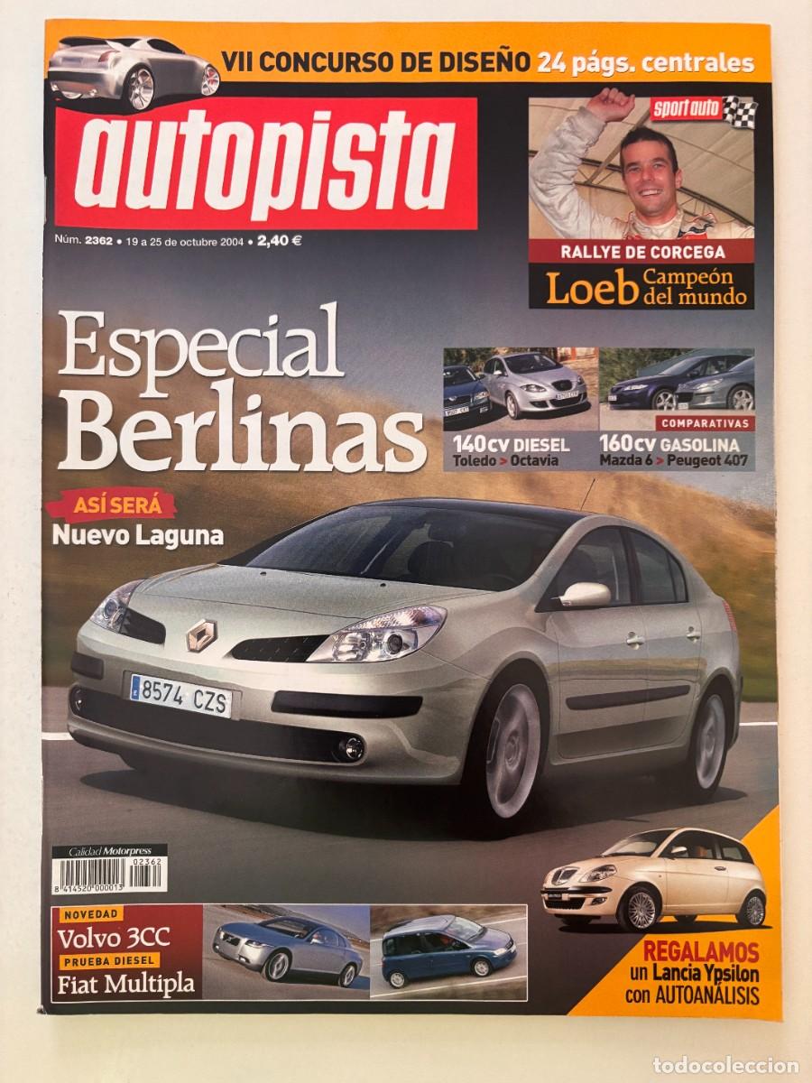 Autos: AUTOPISTA. N&ordm; 2362. OCTUBRE 2001. ESPECIAL BERLINAS. NUEVO LAGUNA. LEER