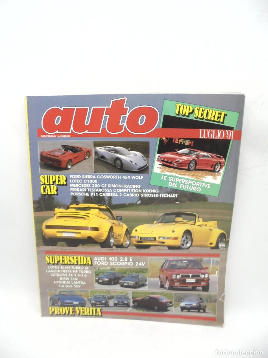 Coches: AUTO. 1985. ANNO VII. FORD SIERRA COSWORTH 4 X 4 WOLF. FERRARI TESTAROSSA. PORSCHE 911... LEER.