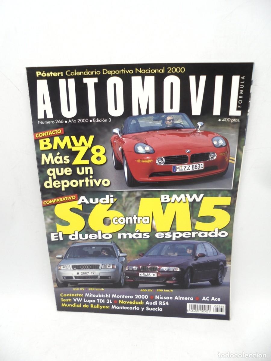 Cars: AUTOM&Oacute;VIL. N&deg; 266. 2000. EL DUELO MAS ESPERADO, AUDI CONTRA BMW. VW LUPO TDI 3L. LEER