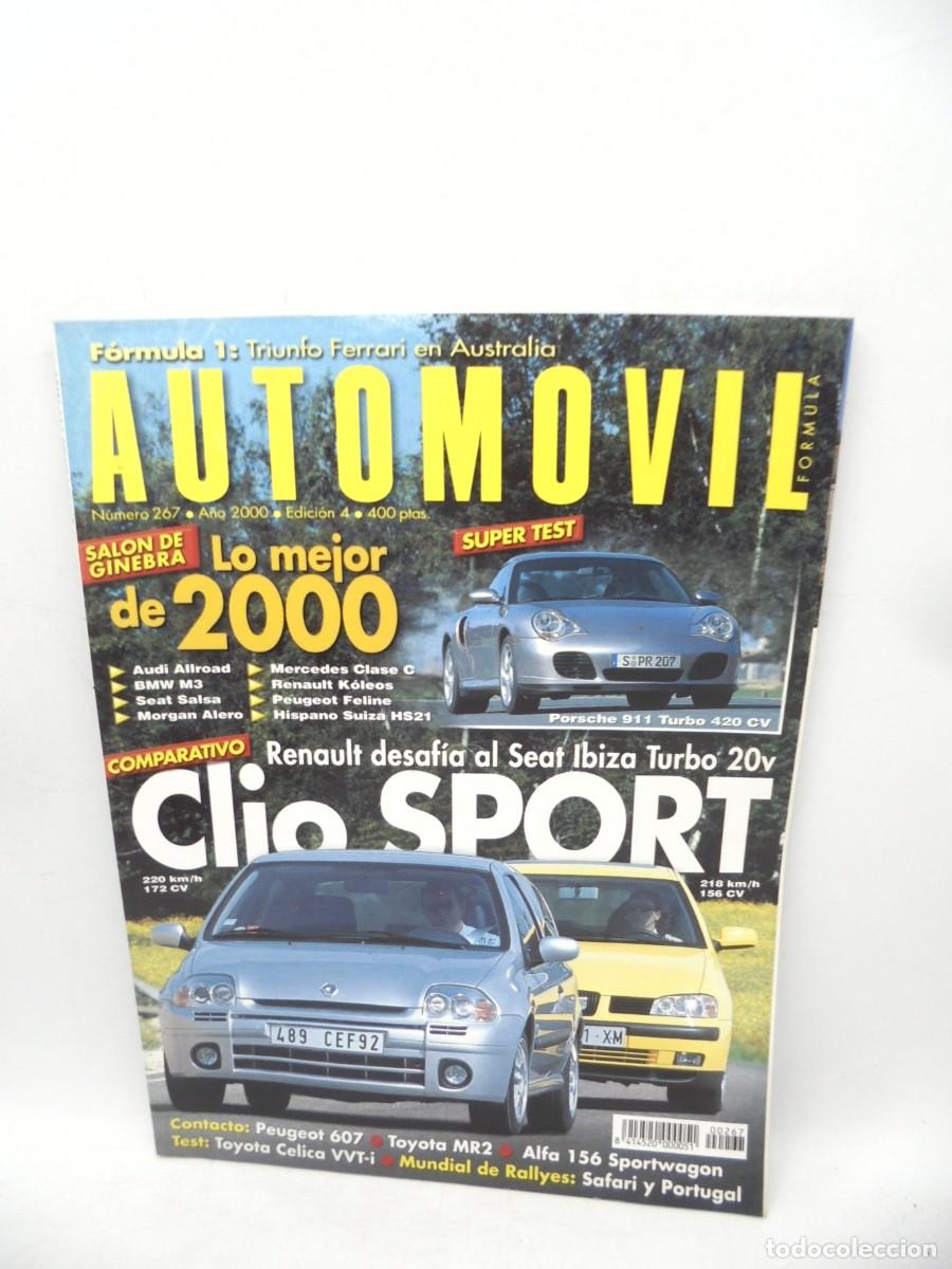 Cars: AUTOM&Oacute;VIL. N&deg; 267. 2000. RENAULT DESAFIA AL SEAT IBIZA TURBO 20V. CLIO SPORT. AUDI ALLROAD... LEER